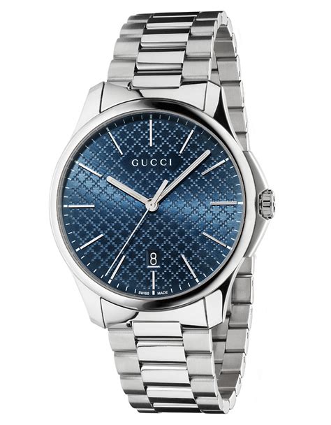 gucci black and silver watch|stainless steel silver gucci watch.